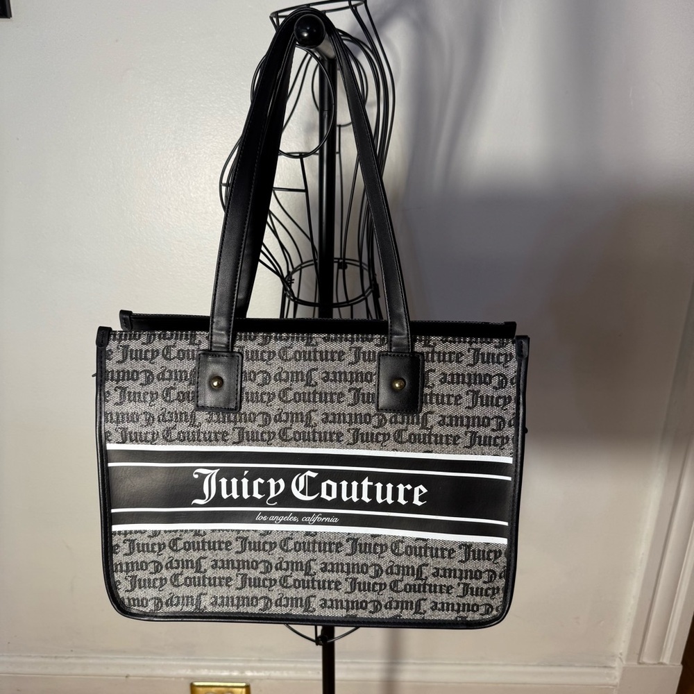 Juicy Couture Monochrome Logo Tote